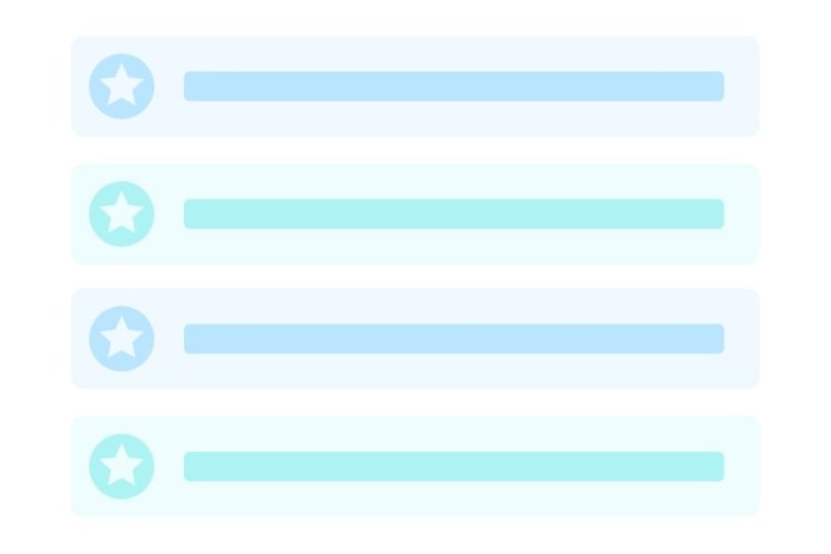 Oblíbené položky v administraci
