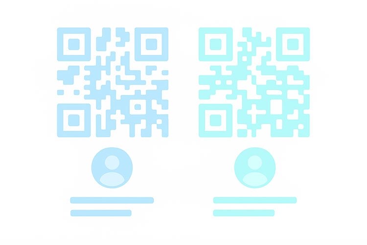 QR kódy pro kontaktní osoby