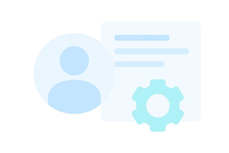 Správa profilu v administraci