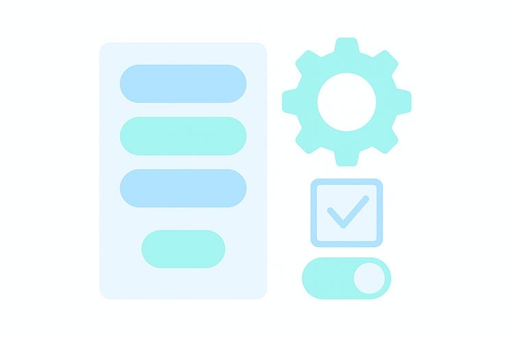 Administrace tlačítek