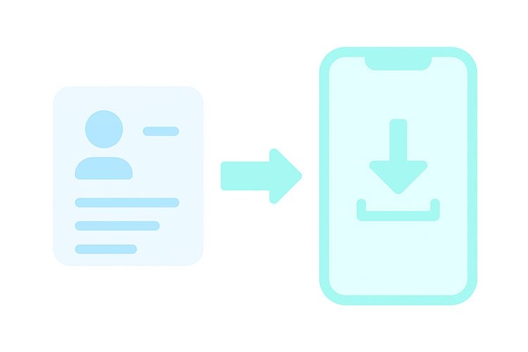 Kontakty - načtení do mobilu přes vcard